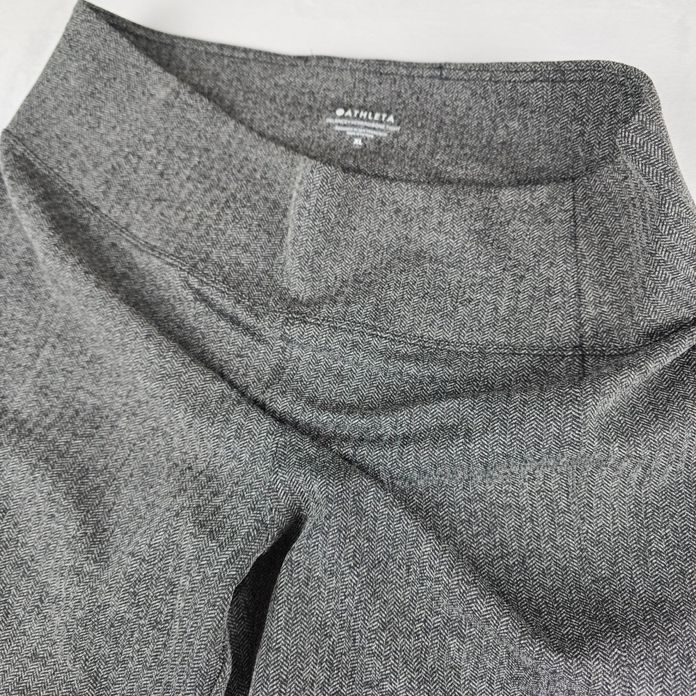 Athleta Delancey Herringbone Tights Pants‎ Women's XL High Waisted Athletic
